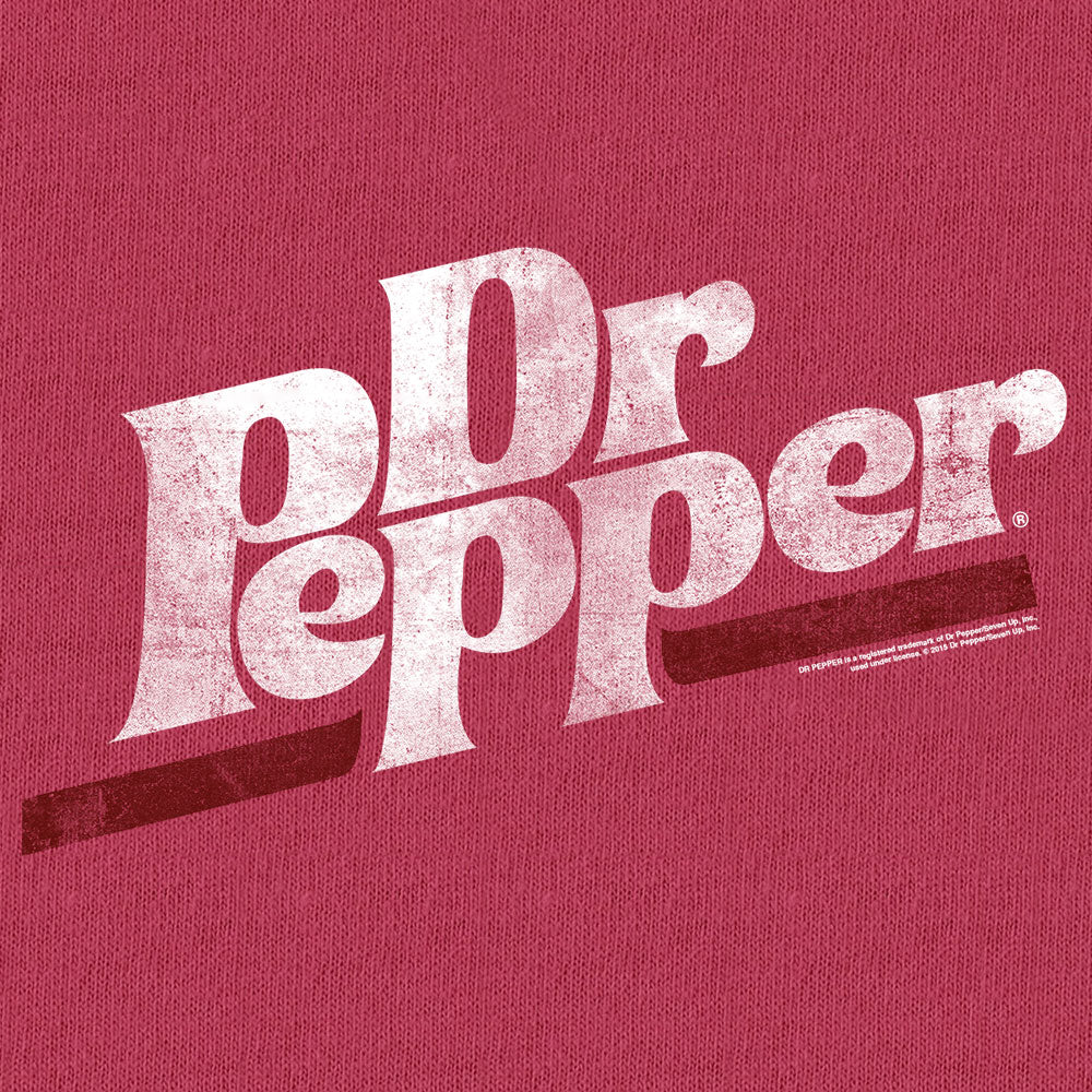 Tee Luv x Comfort Colors Distressed Dr Pepper Logo T-Shirt