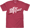 Tee Luv x Comfort Colors Distressed Dr Pepper Logo T-Shirt