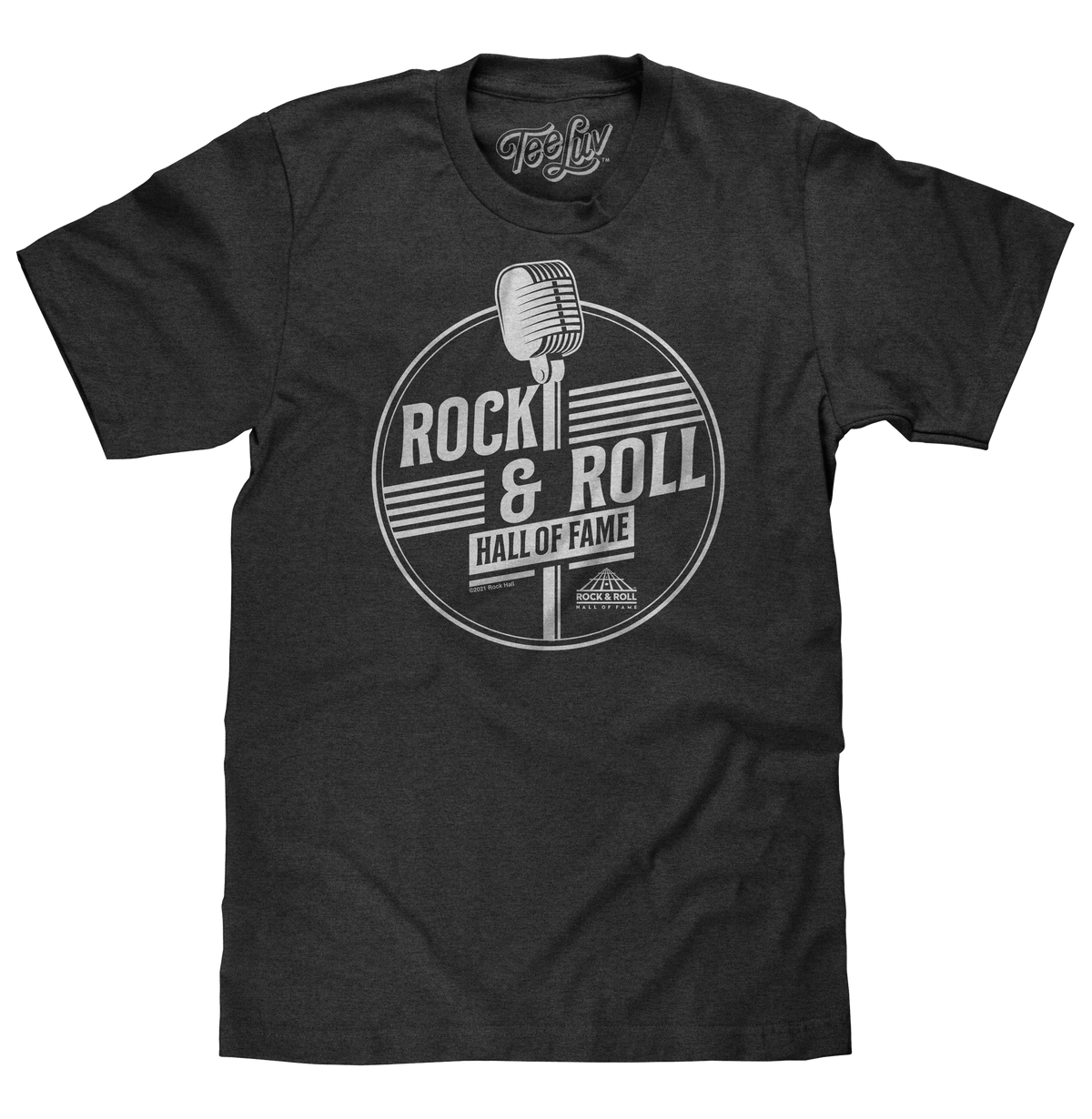Rock and Roll Hall of Fame Retro Microphone T-Shirt